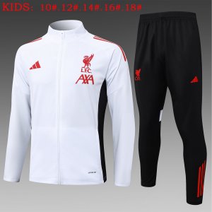 Giacca Lunga Zip Set Completo Bambino Liverpool 25-26 2