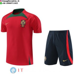 Formazione Maglia Set Completo portogallo 2022 Rosso II Verde