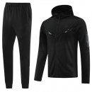 Giacca Felpa Cappuccio Set Completo Nike Nero