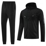 Giacca Felpa Cappuccio Set Completo Nike Nero