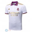 POLO Maglia Real Madrid 2022/2023 Bianco Purpureo