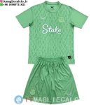 Maglia Portiere Set Completo Uomo Everton 2025/2026 Verde Maglia Portiere Set Completo Uomo Everton 2025/2026 Verde