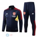 Giacca Set Completo Arsenal 22-23 Blu Navy Giallo