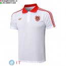 POLO Maglia Bayern Monaco 2025/2026 Bianco Rosso