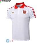 POLO Maglia Bayern Monaco 2025/2026 Bianco Rosso