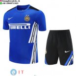 Formazione Set Completo Maglia Inter Milan 2025/2026 Blu Nero Bianco