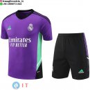 Formazione Maglia Set Completo Real Madrid 2022/2023 Purpureo Verde Nero