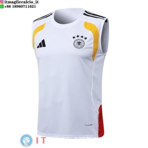 Senza Maniche Maglia Germania 2026 Bianco