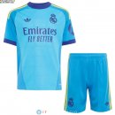 Maglia Set Completo Uomo Real Madrid Portiere 2026/2027 Blu