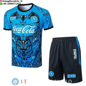 Formazione Maglia Set Completo Napoli 2025/2026 Blu
