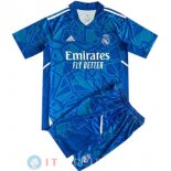 Maglia Bambino Originali Real Madrid Portiere 2022/2023 Blu