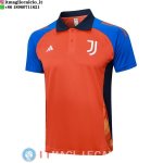 POLO Maglia Juventus 2024/2025 Arancione Blu POLO Maglia Juventus 2024/2025 Arancione Blu