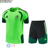 Formazione Set Completo Maglia Messico 2026 Verde Formazione Set Completo Maglia Messico 2026 Verde