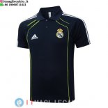 POLO Maglia Real Madrid 2025/2026 Blu Navy I Verde