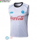 Senza Maniche Maglia Napoli 2025/2026 Bianco Rosso