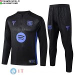 Felpa Da Allenamento Set Completo Bambino Barcellona 25-26 Nero I Purpureo Felpa Da Allenamento Set Completo Bambino Barcellona 25-26 Nero I Purpureo