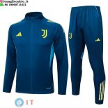 Giacca Set Completo Lunga Zip Juventus 2025/2026 Blu