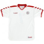 Retro Maglia Danimarca Seconda 1998 Bianco