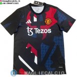 Thailandia Maglia Manchester United Speciale 2025/2026 Nero Rosso Blu