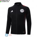 Giacca Full Zip Allenamento Ajax 2025/2026 Nero