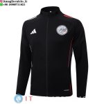 Giacca Full Zip Allenamento Ajax 2025/2026 Nero Giacca Full Zip Allenamento Ajax 2025/2026 Nero