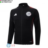 Giacca Full Zip Allenamento Ajax 2025/2026 Nero