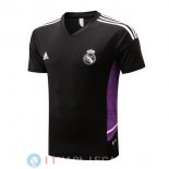 Formazione Maglia Real Madrid 2022/2023 Nero Purpureo