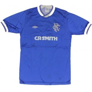 Retro Maglia Rangerss Prima 1984/1987 Blu