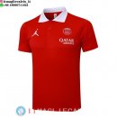 POLO Maglia Paris Saint Germain 2025/2026 Rosso