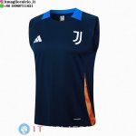 Senza Maniche Maglia Juventus 2024/2025 Blu Navy