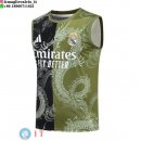 Senza Maniche Maglia Real Madrid 2025/2026 Nero Verde