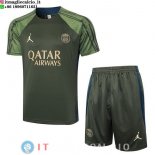 Formazione Maglia Set Completo Paris Saint Germain 2024/2025 Verde