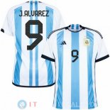 J.Alvarez Maglia Argentina Prima Coppa Del Mondo 2022