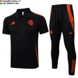 POLO Maglia Set Completo Internacional 2025/2026 Nero POLO Maglia Set Completo Internacional 2025/2026 Nero