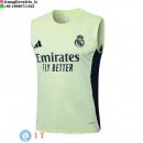 Senza Maniche Maglia Real Madrid 2025/2026 Verde Luce