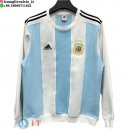 Felpa Girocollo Argentina Uomo 2026 Blu Bianco