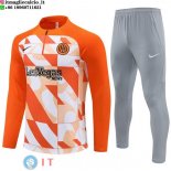 Felpa Da Allenamento Set Completo Inter Milan 23-24 Arancione Grigio