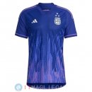 Thailandia Maglia Argentina 3 Stars Seconda Giocatori Coppa Del Mondo 2022