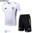 Formazione Set Completo Maglia Manchester United 2025/2026 Bianco Blu Nero