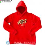 Giacca Felpa Cappuccio AC Milan 25-26 Rosso Giallo