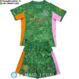 Maglia Bambino Manchester City Portiere 2025/2026 Verde