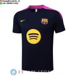 Formazione Maglia Barcellona 2025/2026 Blu Navy Purpureo Formazione Maglia Barcellona 2025/2026 Blu Navy Purpureo