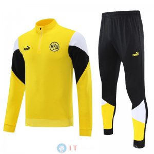 Giacca Set Completo Borussia Dortmund 21-22 Giallo Nero Bianco