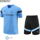 Formazione Set Completo Maglia Marseille 2022/2023 Blu Nero