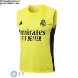 Senza Maniche Maglia Real Madrid 2025/2026 Giallo