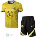 Formazione Maglia Set Completo Chelsea 2022/2023 Giallo I Nero