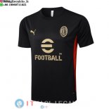 Formazione Maglia AC Milan 2025/2026 Nero I Rosso