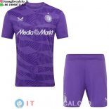 Maglia Set Completo Uomo Feyenoord Rotterdam Portiere 2025/2026 Purpureo