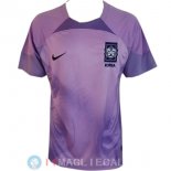 Thailandia Maglia Corea Portiere Coppa Del Mondo 2022 Purpureo