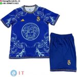 Maglia Set Completo Uomo Real Madrid Speciale 2025/2026 Blu